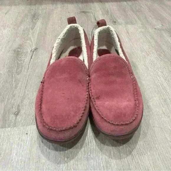 L.L. Bean Women’s Mountain Cranberry Red Purple Slippers Size 10 - Picture 2 of 7